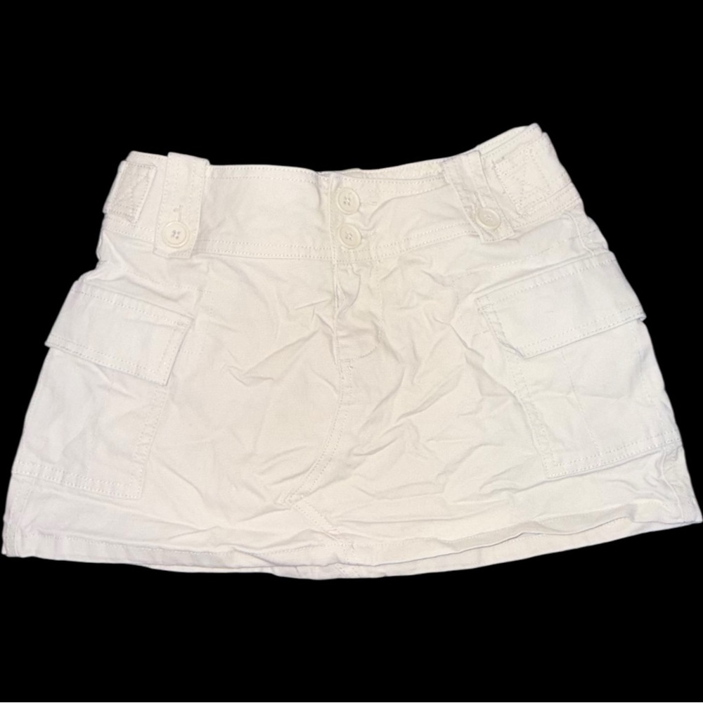 White Mini Skirt